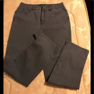 Charter Club charcoal gray jeans. Size 14. NWOT.